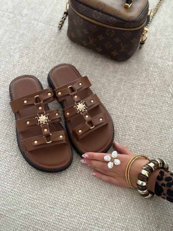 Sandales LEÏA Marron