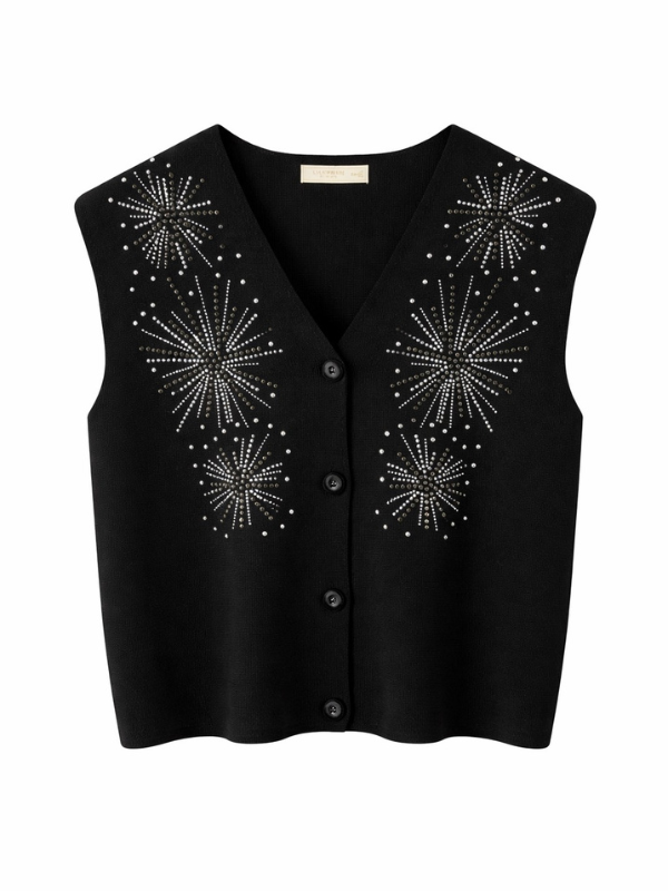 Gilet Agnès Noir
