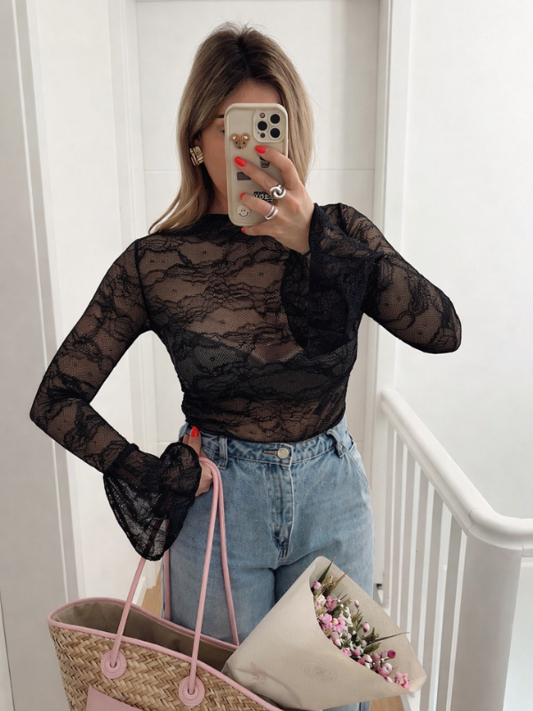 Blouse Amaya Noir