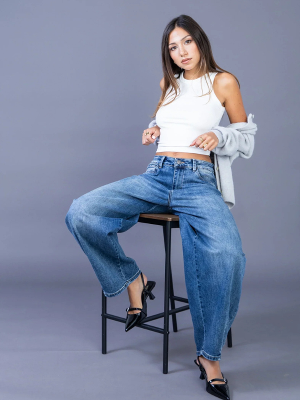 Jean Mélina Denim Clair