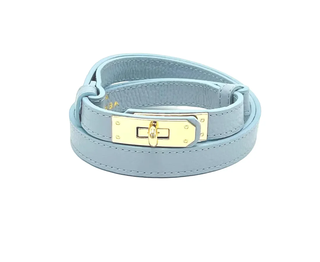 Ceinture Kelya - Bleu Pastel