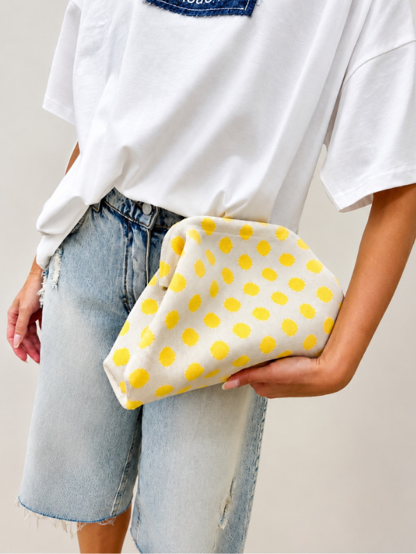 Pochette Polka Lemon