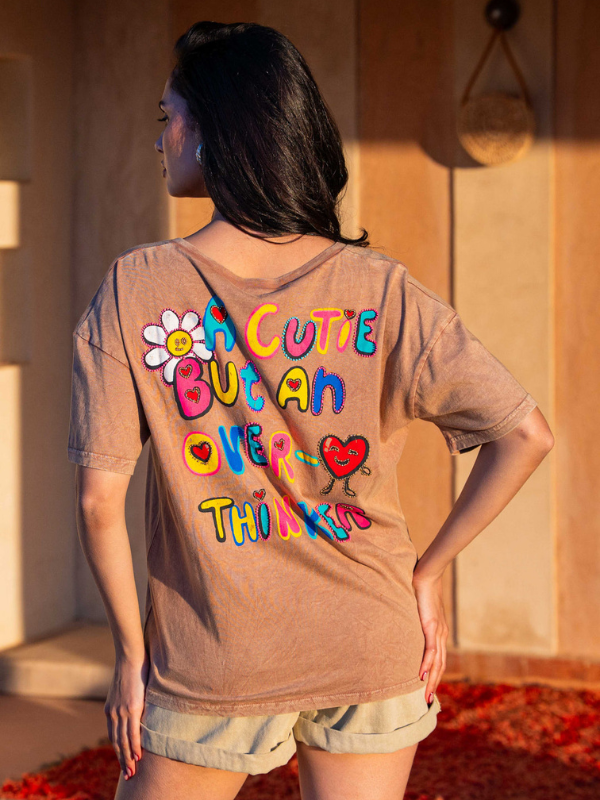 T-shirt Amor Beige