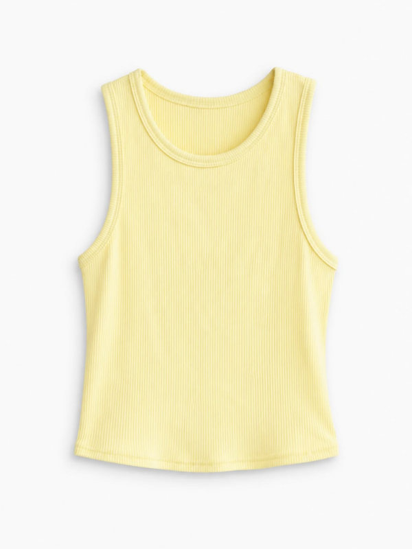Top Basic Jaune