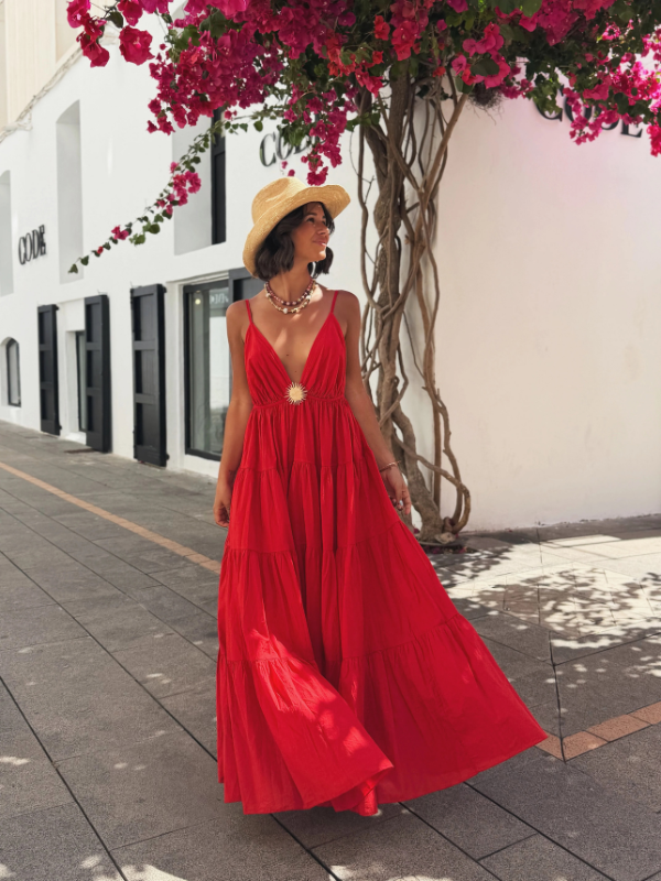 Robe Soleil Rouge