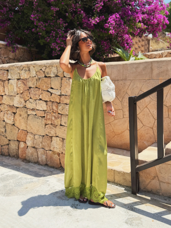 Robe Charlize Vert
