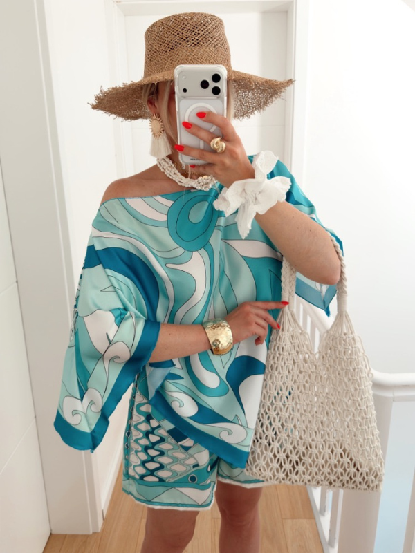 Set Amélia Short - Aqua